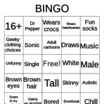 Joseph_Mackie BINGO REMAKE template