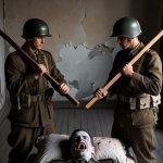 Nazi vampire bed two American soldiers