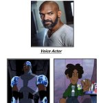 Khary Payton | image tagged in same voice actor,khary payton,teen titans,codename kids next door,cartoon network,dc comics | made w/ Imgflip meme maker