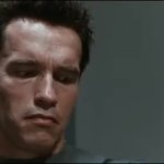 Arnold Schwarzenegger cutting his arm meme