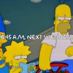Simpsons Next Wednesday