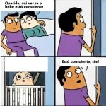 Bebê consciente template