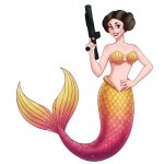Mermaid Leia