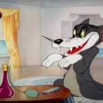 Tom and jerry awooo GIF Template