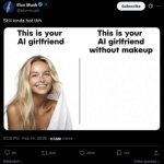 This is your AI girlfriend without makeup