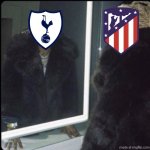 Vallecano - Atleti 3-0. Barcelona Curse is at it again. first Chelsea, then Madrid, now Atlético ToT | image tagged in future mirror,atletico madrid,laliga,spain,sports,memes | made w/ Imgflip meme maker