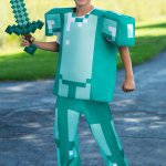 Diamond armor kid