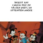 Yakko points out who
