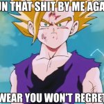 Gohan triggered