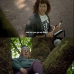 How did you get up there?