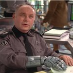 Starship Troopers Recruiting Sargeant
