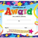 Award Certificate