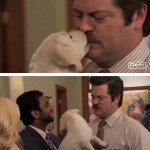 Ron swanson shoot him