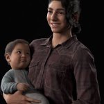 dina and his baby son jj