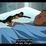 Karen Beecher (Bumblebee) his baby daughter Rhea