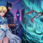 Batman, Wolverine and Ghost Rider Fusion