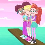 Polly and Lila are scared of the void