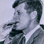 Kennedy smoking