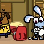 Me when my teddy fall from the bed