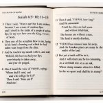 Isaiah 6:5–10; 11-13, using YHWH Bible