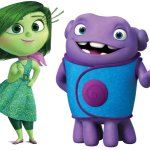 Disgust is from Inside Out Oh is from Home