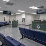 US CBP Secondary Inspection Area