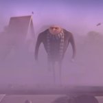 Gru walking mad meme