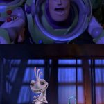The Toy Story Gang meet Randall Boggs (Monsters Inc) | image tagged in the toy story gang meets what character,disney,pixar,monsters inc,toy story,memes | made w/ Imgflip meme maker