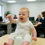 Stone Fat Boy Office workers Boss snicker laughing