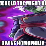 Behold the might of divine homophilia meme