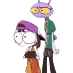 Pomni and Jax from Knights Of Guinevere