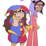 Frankie and Andi from The Amazing digital circus