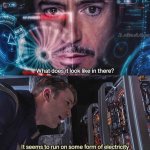 It appears to run on some form of electricity