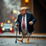 Trump lame duck meme