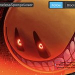 Homelessspongeloser announcement template meme