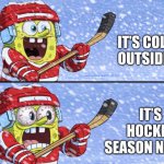 Spongebob hockey season
