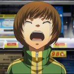 Chie crying