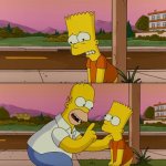 Homer and Bart