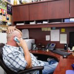 Rick Harrison on phone