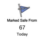 Marked Safe From | Blue flag of trust; 67 | image tagged in memes,marked safe from | made w/ Imgflip meme maker