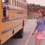 Regina George Bus GIF Template