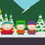 Kenny leaving and crying meme