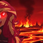 Sunset Shimmer the Hell Queen