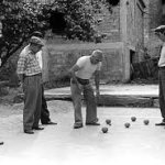 Italians Playing Bocce Ball