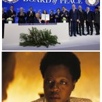 Lo peor de lo peor Trump peace