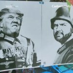 trump and vance as nazis