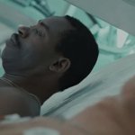 Guy waking up in the future