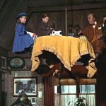 Tea party on the ceiling