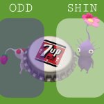 Shin and odd shared announcement template meme