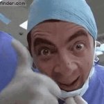 mr bean thumbs up GIF Template